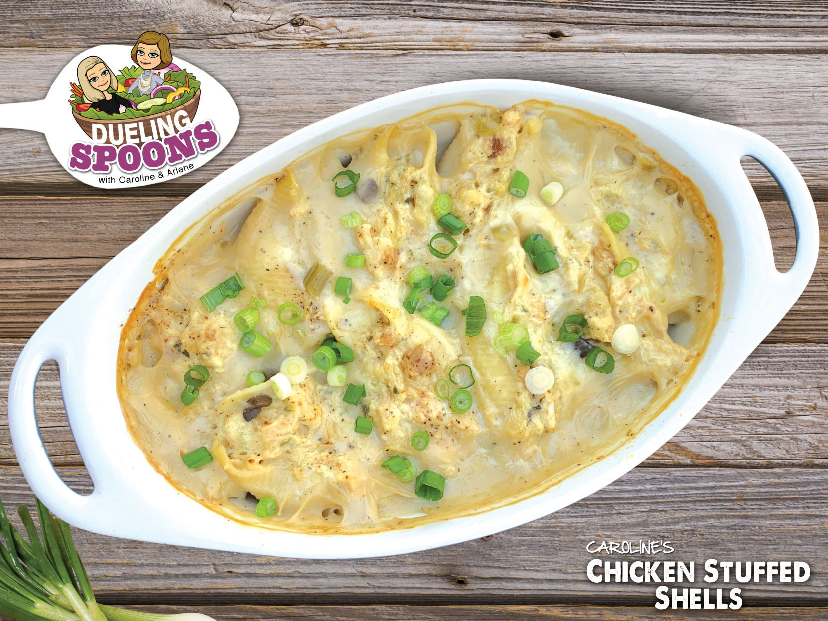 Caroline's Chicken Stuffed Shells recipe
